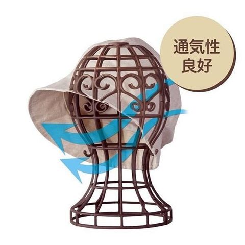日本NEEDS復古鏤空帽子架 帽子展示座#586156帽子收納架(簍空;塑料)帽座帽架帽台