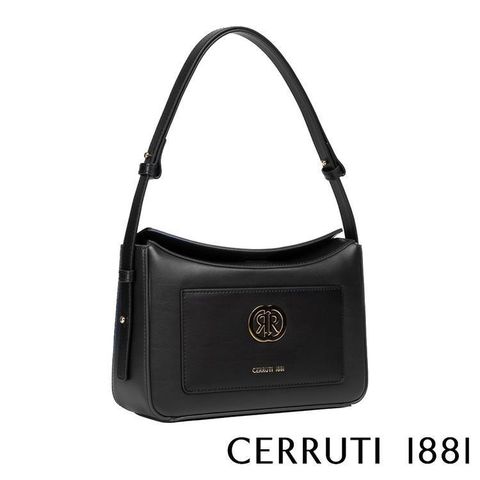 Cerruti 1881 【南紡購物中心】 限量2折 頂級義大利小牛皮肩背包 全新專櫃展示品(5636M)