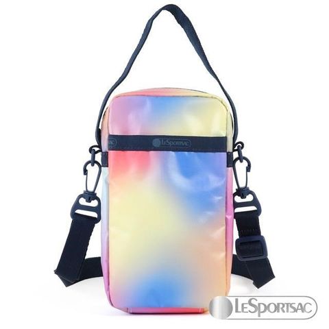【南紡購物中心】 LeSportsac - Standard 輕量迷你兩用手機包/手機袋 (渲染水彩)
