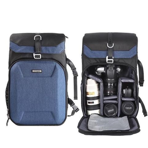 【南紡購物中心】 【Prowell】兩機多鏡EVA硬殼相機後背包 相機保護包 專業攝影背包 WIN-22334