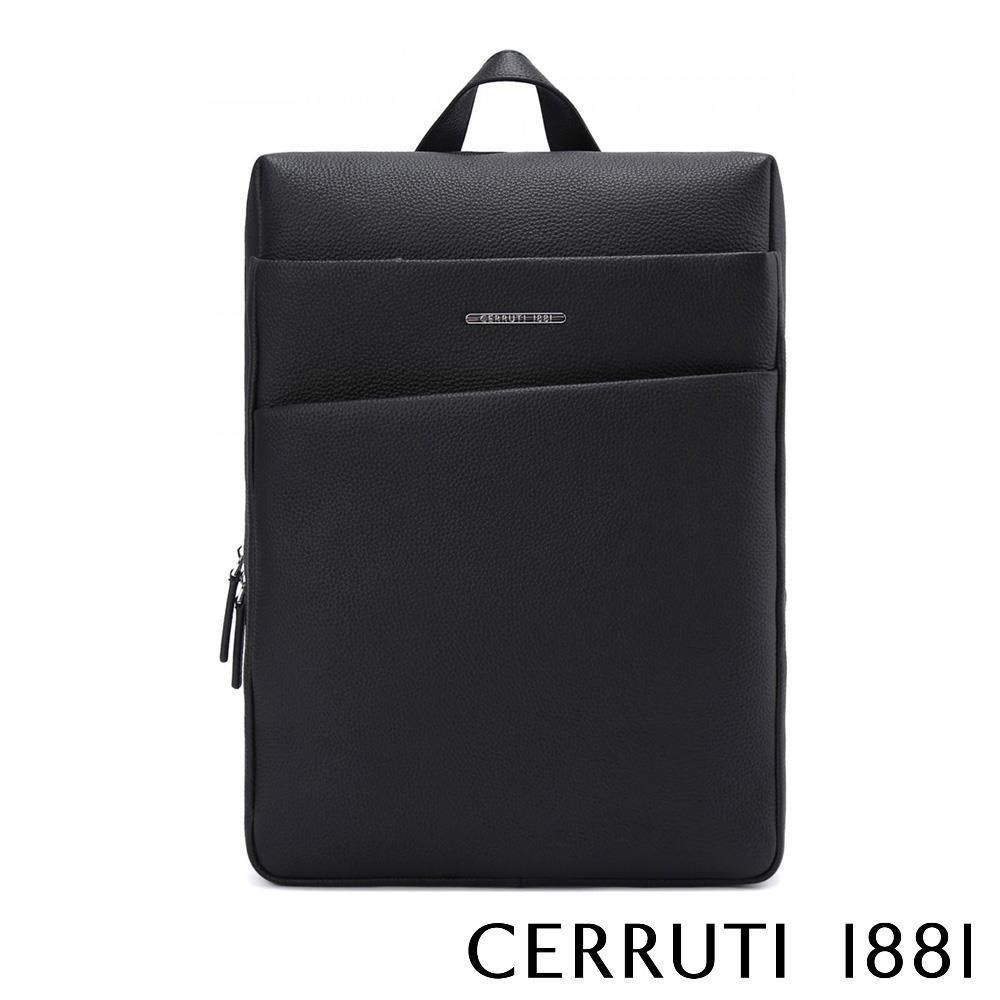 Cerruti 1881 【南紡購物中心】 限量2折 頂級義大利小牛皮後背包 全新專櫃展示品(5904M)