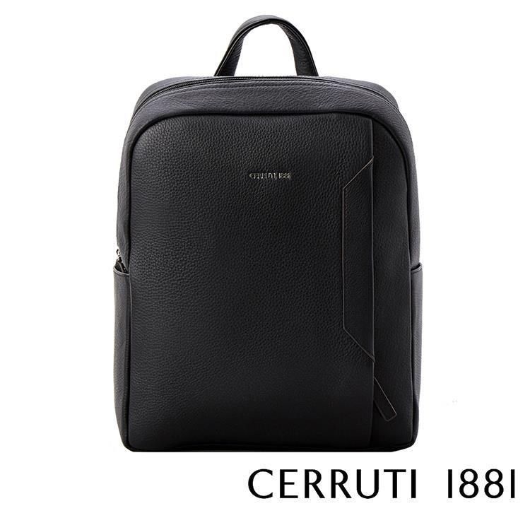 Cerruti 1881 【南紡購物中心】 限量2折 頂級義大利小牛皮後背包 全新專櫃展示品(5323M)