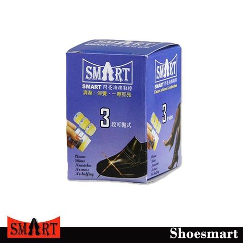 SHOESMART 【南紡購物中心】  三節式海綿鞋擦 鞋全家福 熱賣 推薦 快速保養 亮光海綿