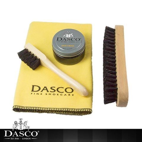 DASCO 伯爵 【南紡購物中心】 英國皮鞋保養組 補色 滋養 亮光 修復