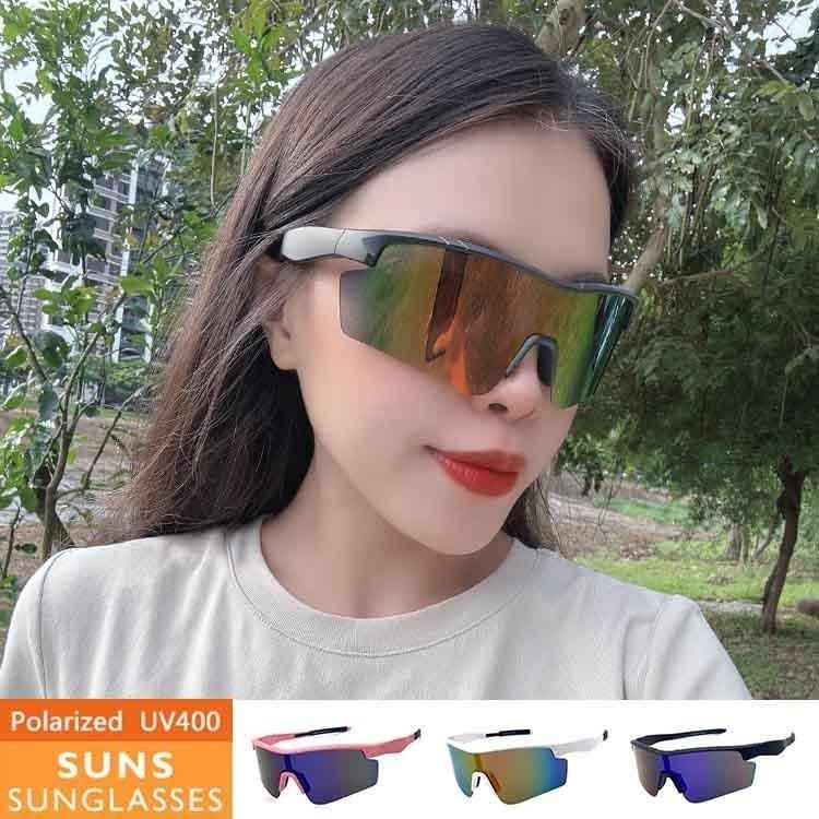 SUNS MIT頂級運動太陽眼鏡 偏光戶外大框風鏡騎行眼鏡 抗UV(82569)