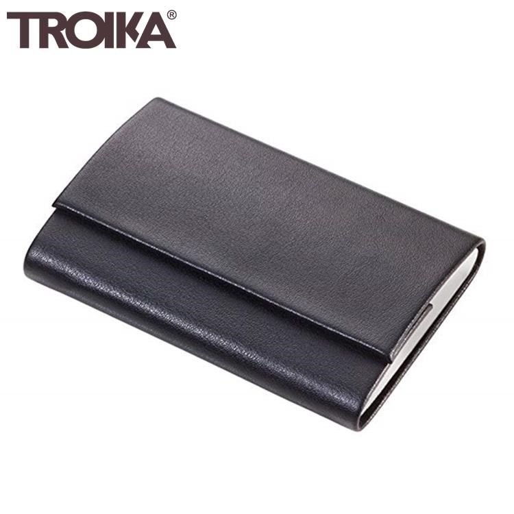 TROIKA 梅森巴赫 【南紡購物中心】 德國防盜信用卡夾CCC05防感應錢包防盜刷電子錢包防RFID夾防NFC夾防側錄夾多功能卡夾盒名片夾匣
