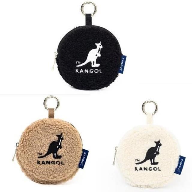  【南紡購物中心】 KANGOL 零錢包外掛飾包小容量進口防水布可刷洗可搭包款使用