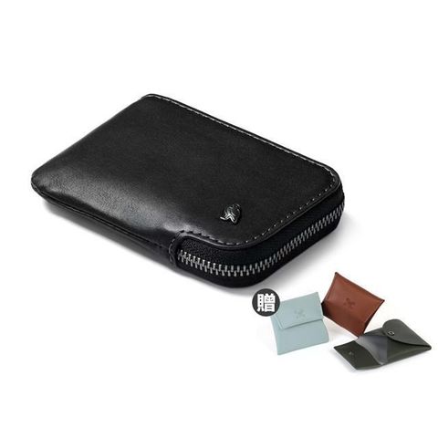Bellroy Card Pocket 系列拉鍊零錢包卡片夾 -沉穩黑 WCPA
