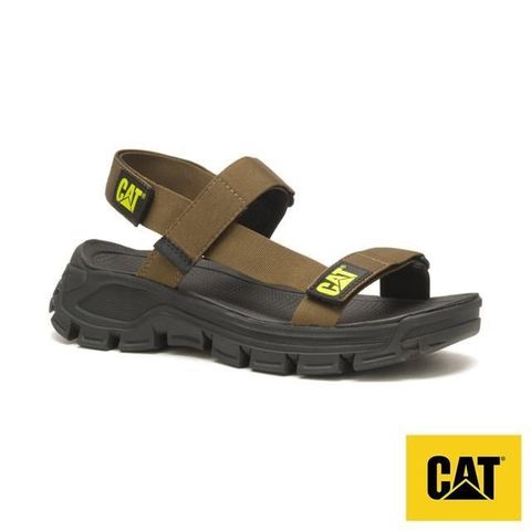 Cat Person PROGRESSOR WEB BOLD 戶外厚底涼鞋 男鞋-咖啡