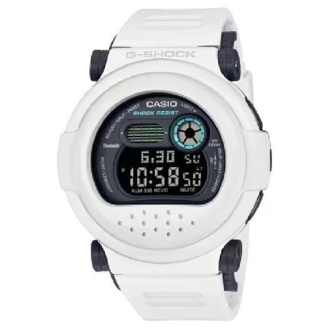 CASIO 卡西歐 【南紡購物中心】 G-B001SF-7 科幻清爽俐落風格替換錶殼潮流腕錶/白47mm