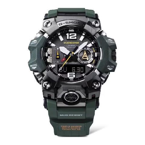 【南紡購物中心】 【CASIO卡西歐】GWG-B1000-3A旗艦錶款極端環境軍事綠潮流腕錶 52.1mm