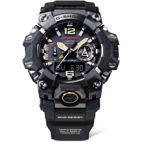 【南紡購物中心】 【CASIO卡西歐】GWG-B1000-1A旗艦錶款極端環境經典黑潮流腕錶 52.1mm