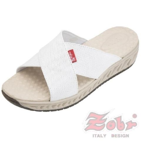 【南紡購物中心】 ZOBR路豹 最新羽量化H系列女涼鞋(白) H239