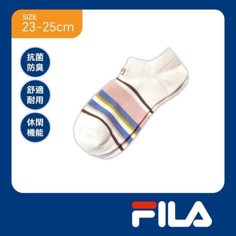 【non-no儂儂褲襪】FILA女船襪3525-462(3入)