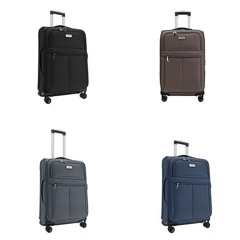 20吋行李箱加大容量輕量商務高單防水尼龍布360度轉防爆拉鍊