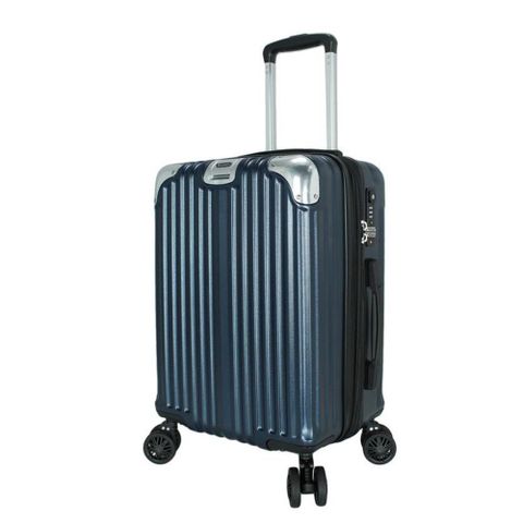 Eason 29吋行李箱360度飛機輪防盜拉鍊避震輪防刮PC+ABS隱藏勾杯架