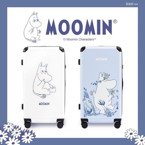 Moomin姆明28吋行李箱 胖胖箱(2年保固)