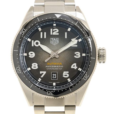 TAG Heuer 豪雅 AUTAVIA 復古自動上鍊款(WBE5114.EB0173)x棕色x42mm