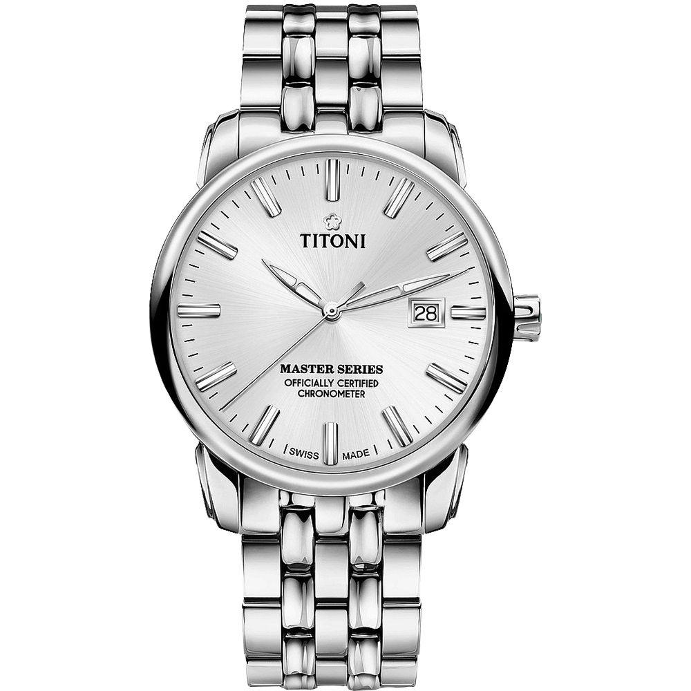 TITONI 梅花錶   大師系列天文台認證12生肖限量機械錶 83188 S-575Z