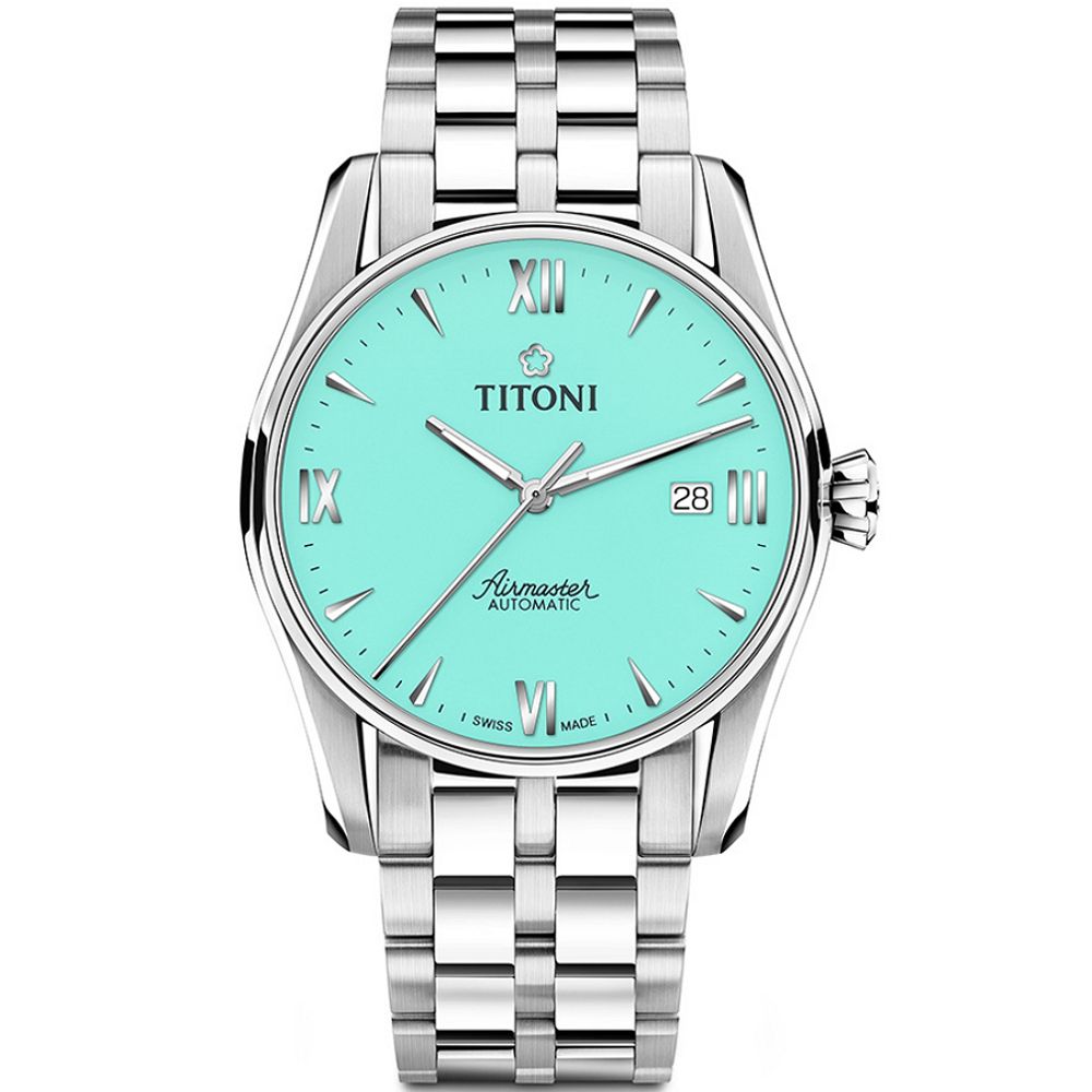 TITONI 梅花錶   空中霸王系列 機械錶 手錶 男錶 女錶-83908 S-691