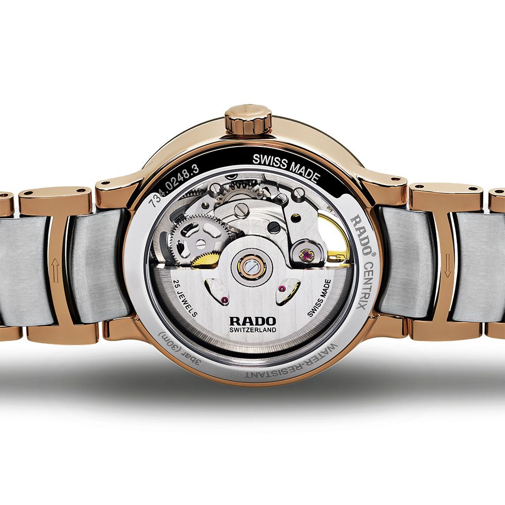 RADO 雷達錶   Centrix 晶萃系列開芯鏤空機械錶(R30248012)