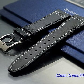  全新 復古限定版軍錶專用錶帶 ( 22mm.21mm.20mm) 適用 IWC. 各式錶款