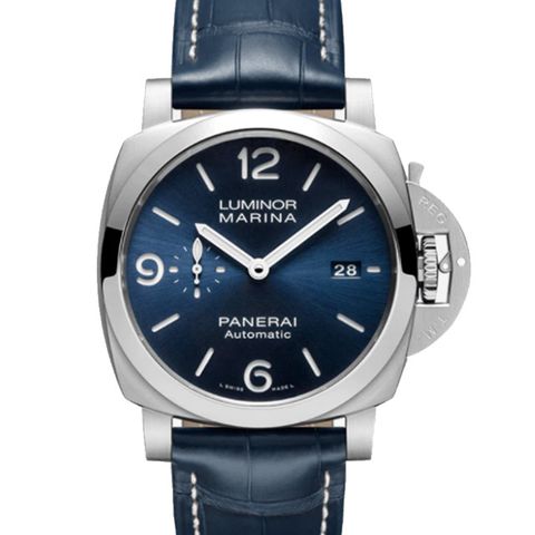 最新款沛納海PANERAI 沛納海 最新款藍面 PAM01313 自動上鍊腕錶-44mm