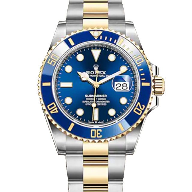 Rolex 勞力士   126613LB 半金藍水鬼 41MM 極少量美品