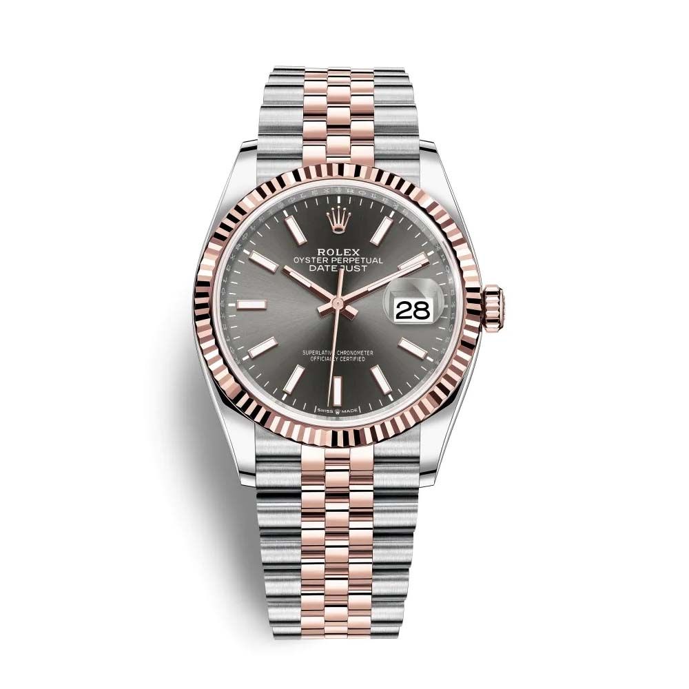 ROLEX 勞力士126231 Datejust 蠔式經典灰色條丁面-36mm - PChome 24h購物