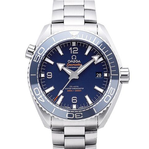 OMEGA 歐米茄 海馬 Planet Ocean 600米潛水機械錶(215.30.44.21.03.001)x藍面x43.5mm