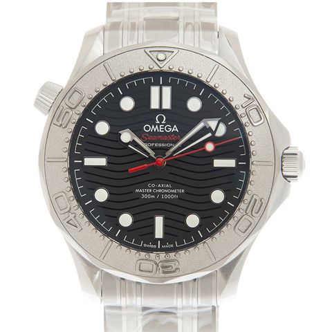 Omega 歐米茄 全新海馬300米鏈帶(210.30.42.20.01.002)x黑面x42mm