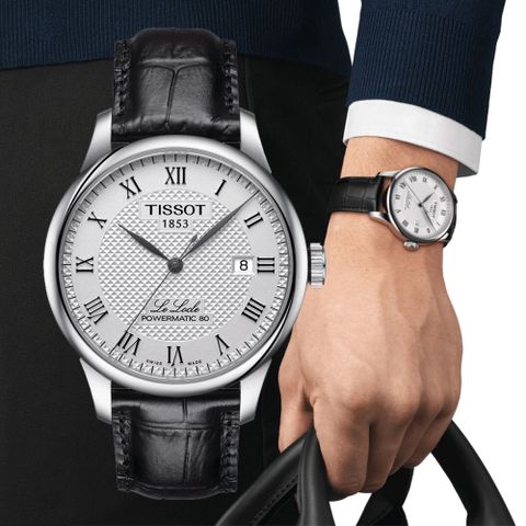 618一起狂歡🔸瘋狂送好禮TISSOT天梭 LE LOCLE力洛克系列 經典機械腕錶 禮物推薦 畢業禮物 39.3mm/T006.407.16.033.00