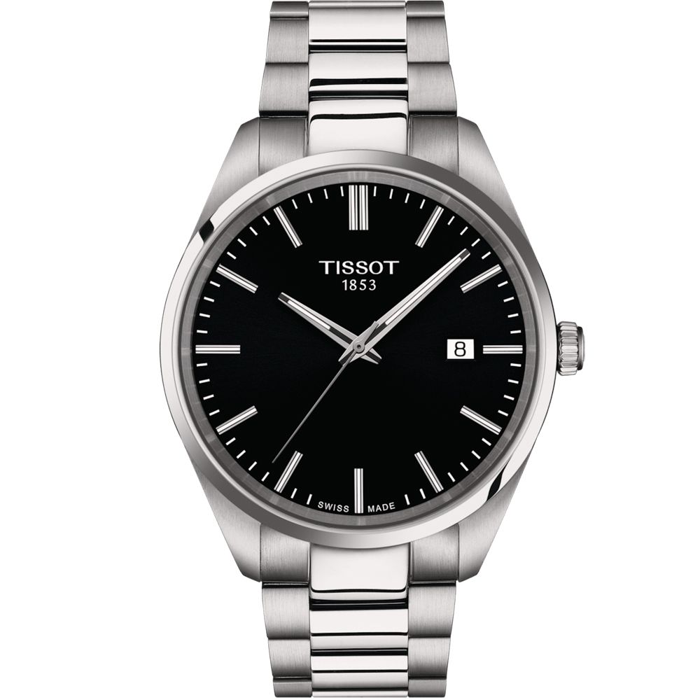 TISSOT 天梭  錶官方授權 PR 100 簡約時尚男錶-T1504101105100/黑40mm