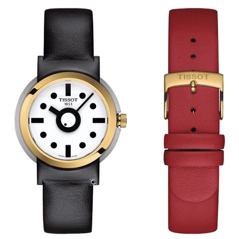 TISSOT 天梭 官方授權 HERITAGE MEMPHIS  幾何形狀限量腕錶 T1342102701100