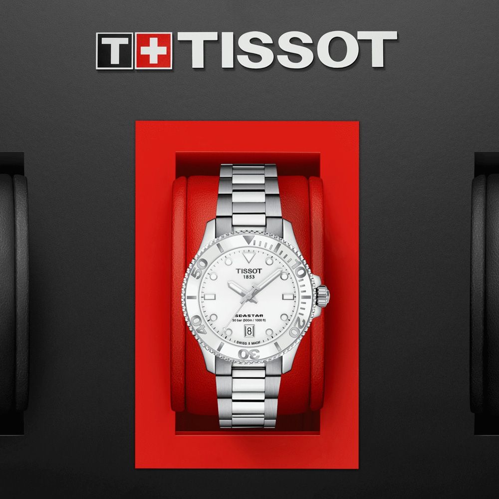 TISSOT 天梭 SEASTAR1000 海洋之星 300米 潛水石英腕錶 禮物推薦 送禮首選 36mm/T120.210.11.011.00