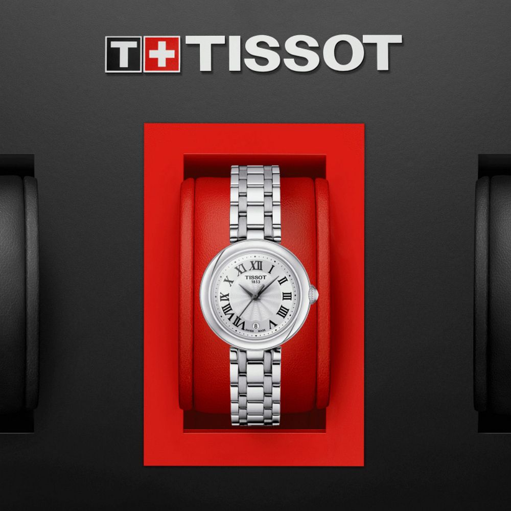 TISSOT 天梭 Bellissima 典雅羅馬女仕腕錶 禮物推薦 送禮首選 T1260101101300