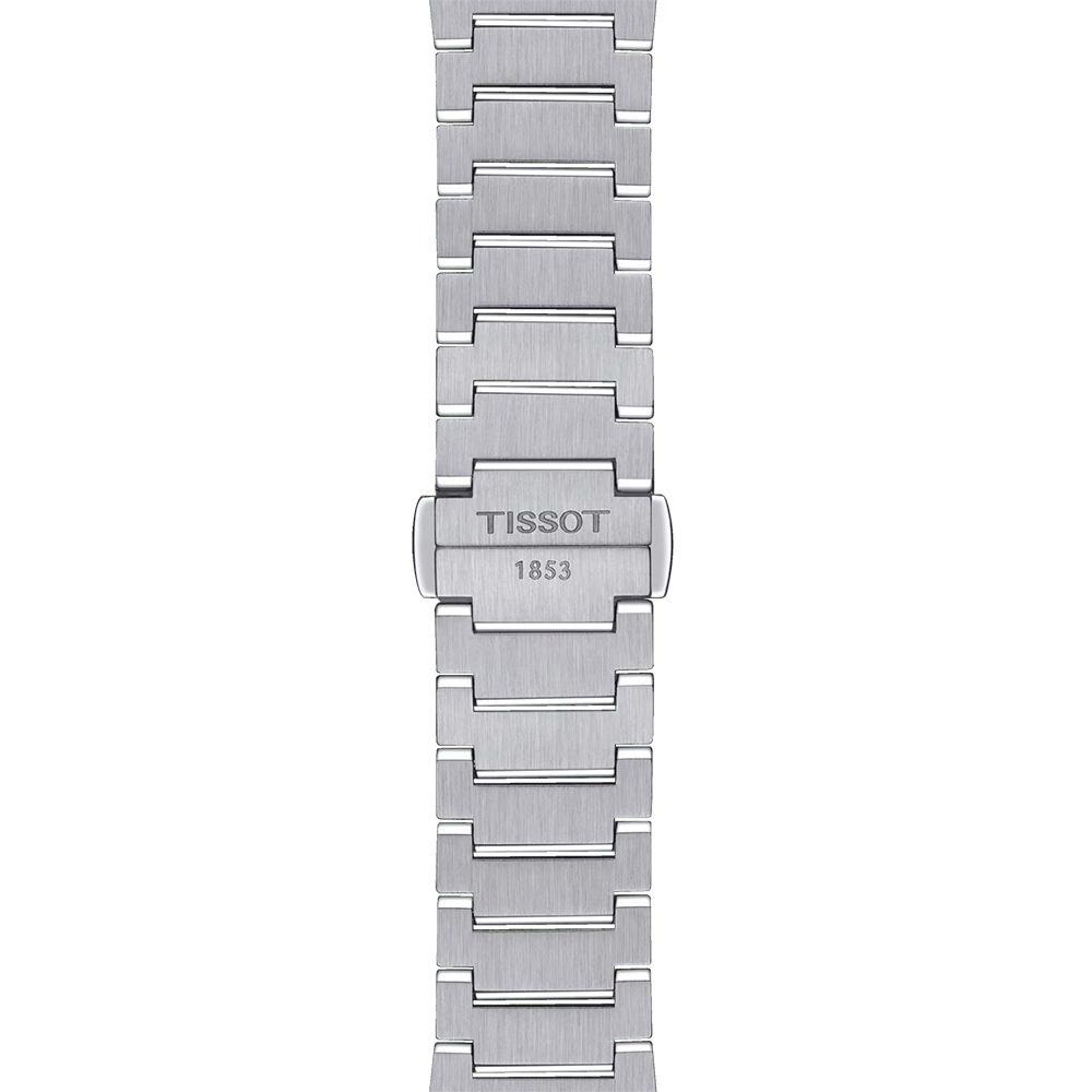 TISSOT 天梭 官方授權 PRX系列 復刻款酒桶形石英錶/珍珠貝/35mm/T1372101111100