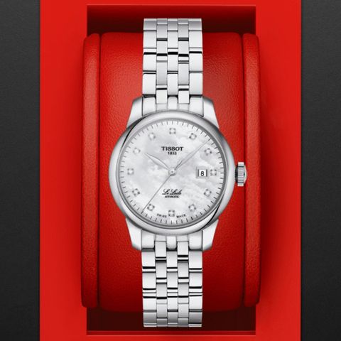 618一起狂歡🔹瘋狂送好禮TISSOT天梭 LE LOCLE力洛克系列 真鑽機械腕錶 禮物推薦 畢業禮物 29mm/T006.207.11.116.00