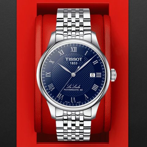 618一起狂歡🔸瘋狂送好禮TISSOT天梭 LE LOCLE力洛克系列 機械腕錶 禮物推薦 畢業禮物 39.3mm/T006.407.11.043.00