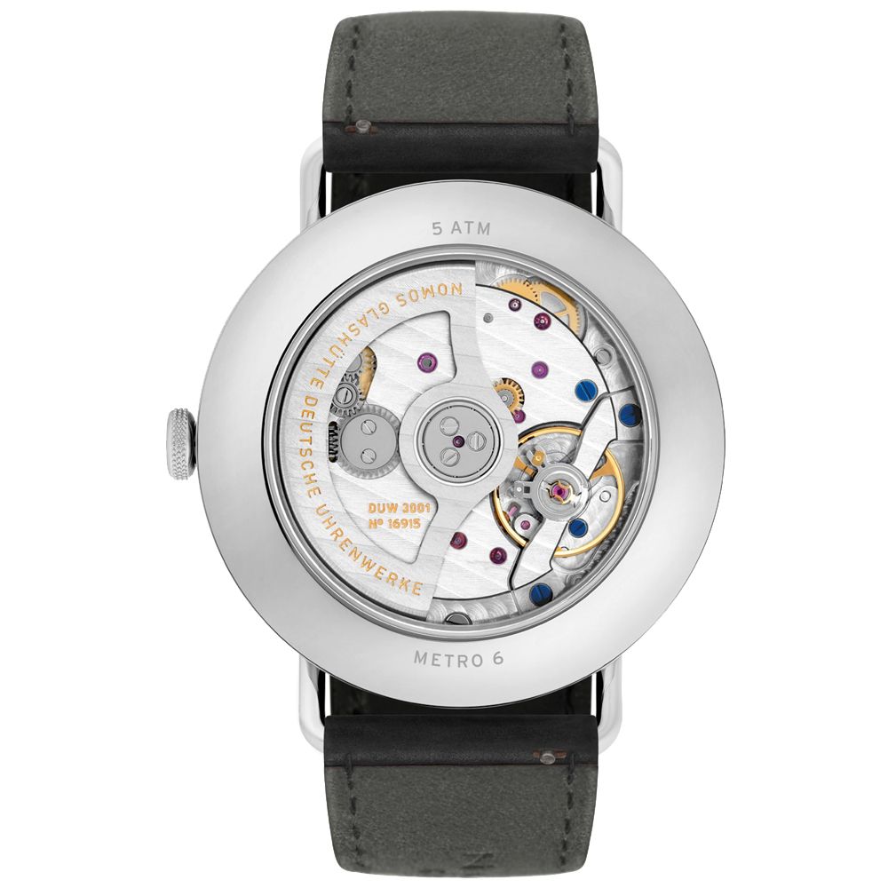 NOMOS Metro系列 自動上鍊 小秒針 時尚機械腕錶 禮物推薦 送禮首選 38.5mm/1114