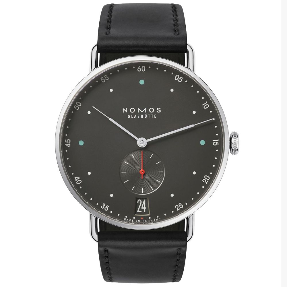 NOMOS Metro系列 手動上鍊 小秒針 經典機械腕錶 禮物推薦 送禮首選 38.5mm/1103