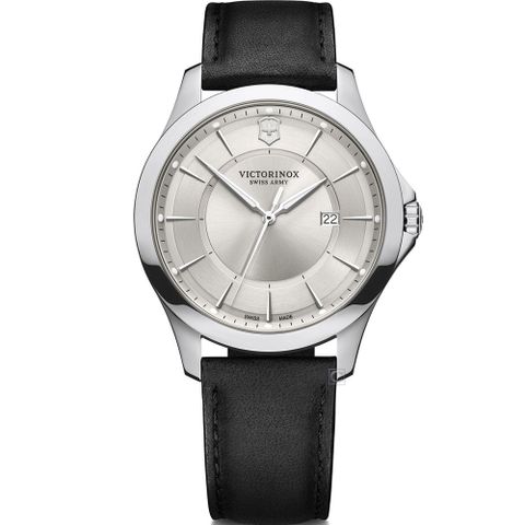 Victorinox Alliance 經典正裝時尚紳士腕錶-VISA-241905
