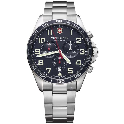 VICTORINOX 維氏 SWISS ARMY瑞士 Fieldforce 計時運動腕錶-VISA-241857