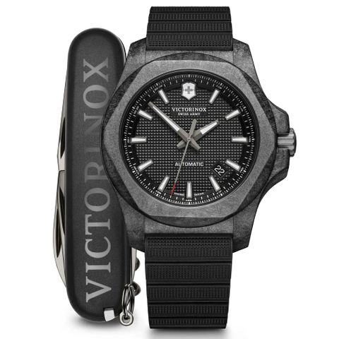 VICTORINOX 瑞士維氏 I.N.O.X. 碳纖維x鈦金屬 機械腕錶 雙11 特惠 43mm / VISA-241866.1