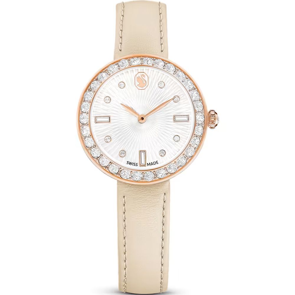 SWAROVSKI 施華洛世奇   Certa系列 自信優雅皮帶款 女錶-30mm 5672968