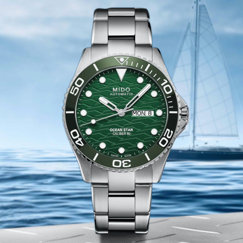 Mido ocean clearance star ceramic