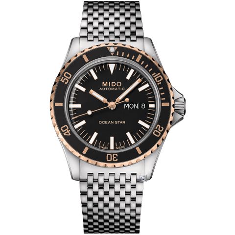 MIDO 美度官方授權經銷商 Ocean Star 海洋之星 75周年 200米潛水機械錶-M0268302105100/41mm