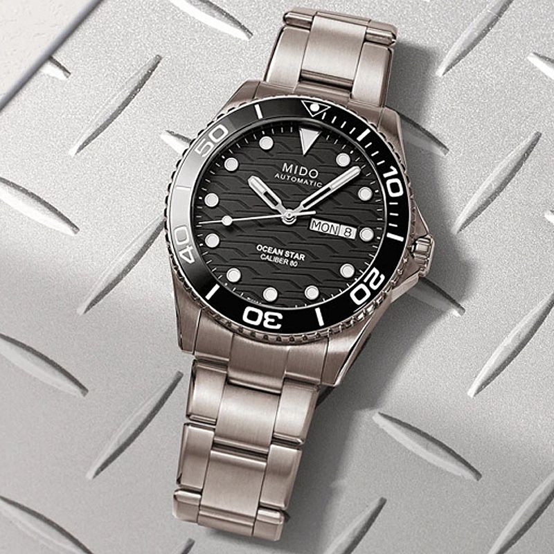 MIDO 美度Ocean Star 200C 海洋之星陶瓷圈鈦金屬機械腕錶