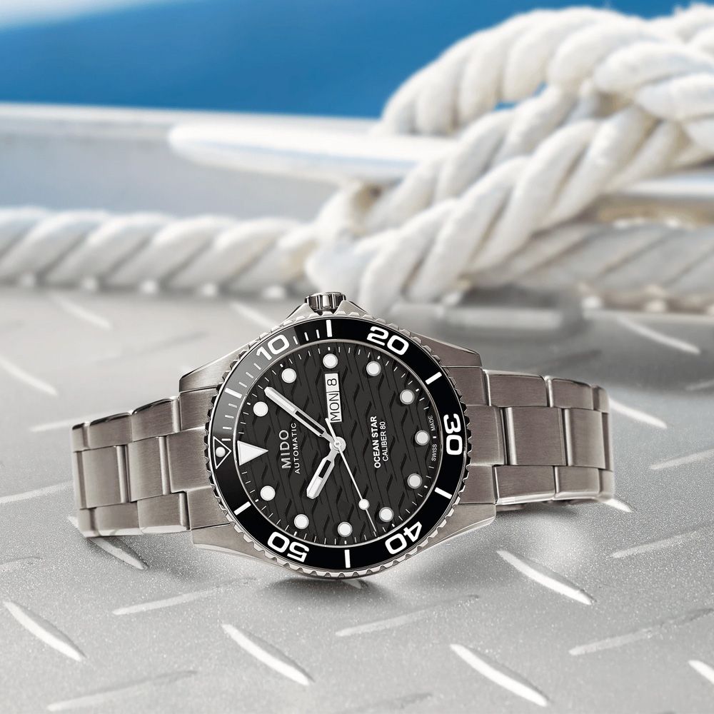 MIDO 美度Ocean Star 200C 海洋之星陶瓷圈鈦金屬機械腕錶