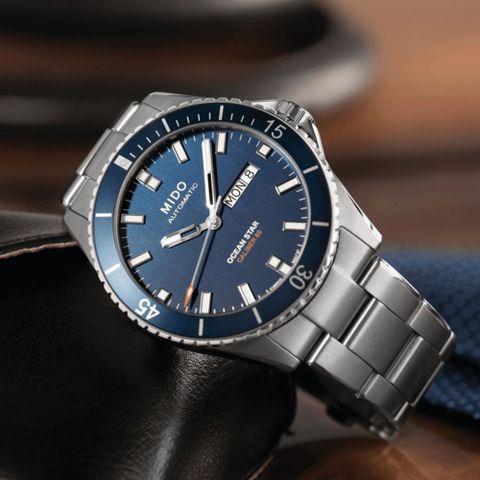 618一起狂歡🔹瘋狂送好禮MIDO美度 OCEAN STAR 海洋之星 200米 潛水機械腕錶 禮物推薦 畢業禮物 42.5mm / M026.430.11.041.00